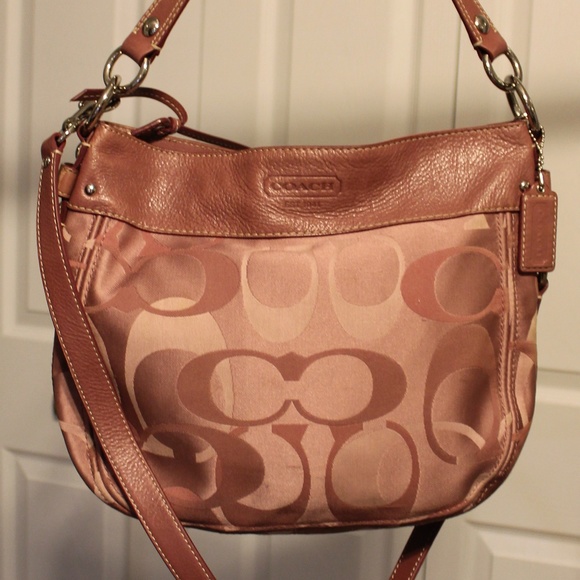 Coach Handbags - Coach Shoulder/Cross-body Hobo Purse